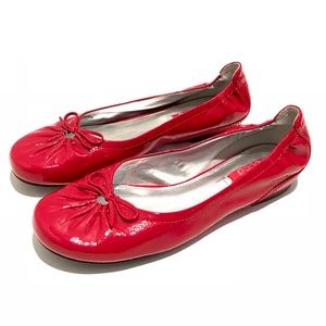 Ecco patent leather flats (NEW)